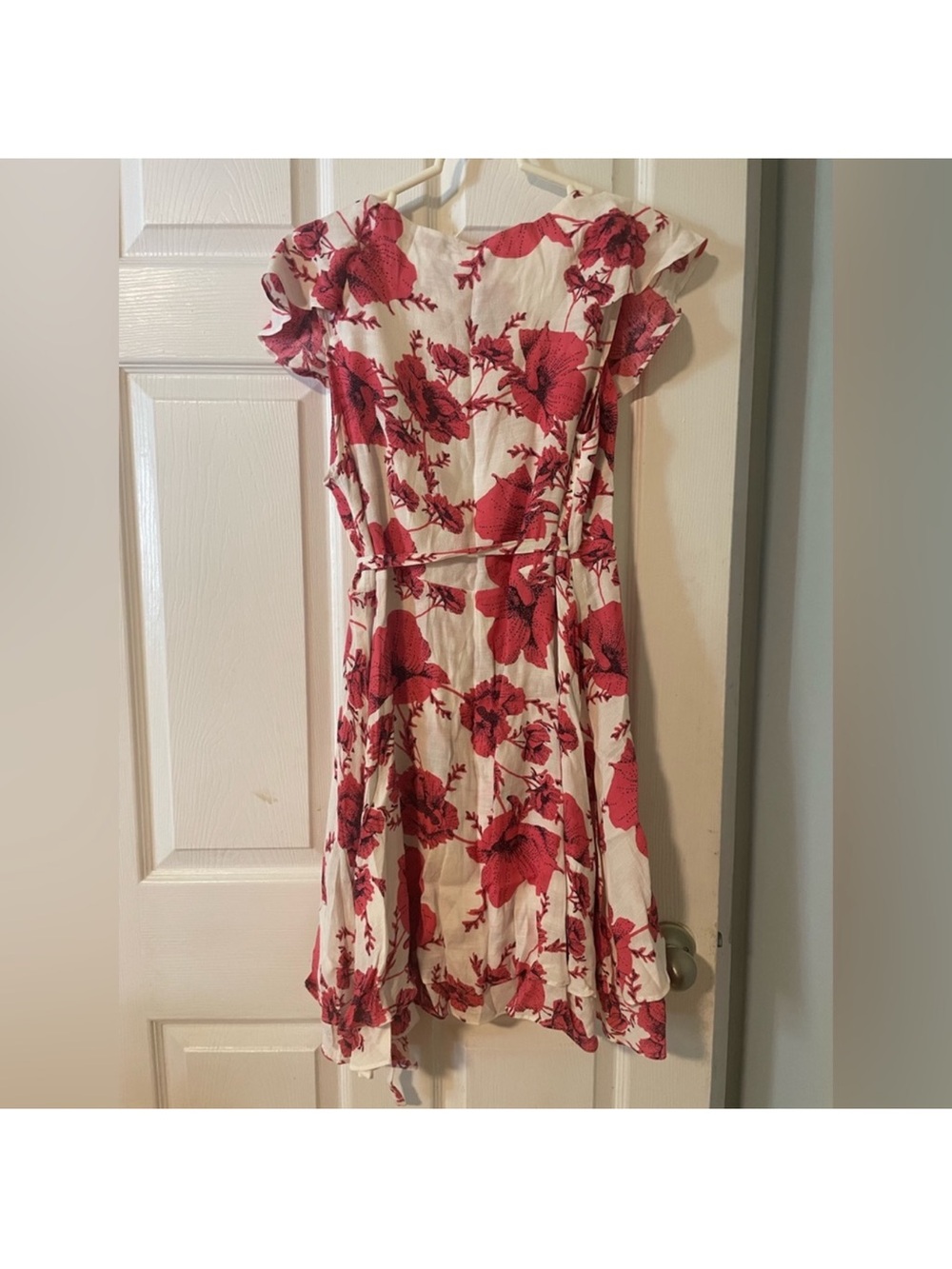 Free people French quarter ivory floral wrap dress - Picture 4 of 5